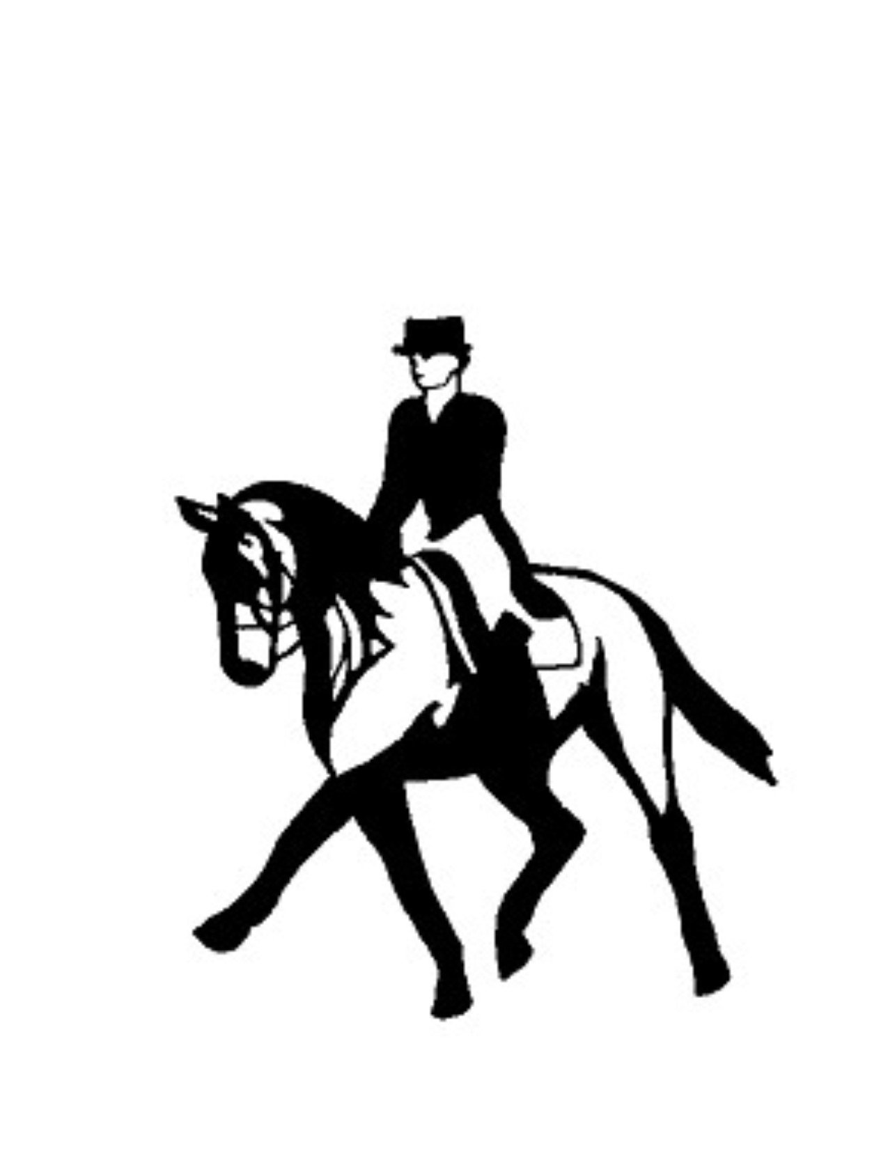 1275x1650 Dressage Horse Rider Etsy