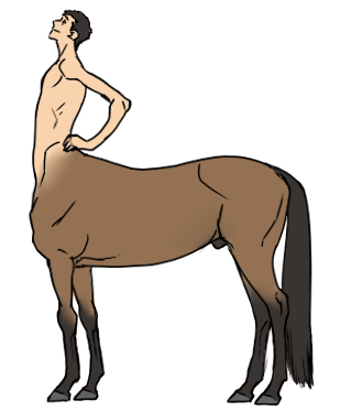 309x373 Super Quick Centaurhorse Body Tutorial! Art Help Centaur