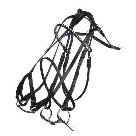 442x442 double check french bridle dark horse tack company