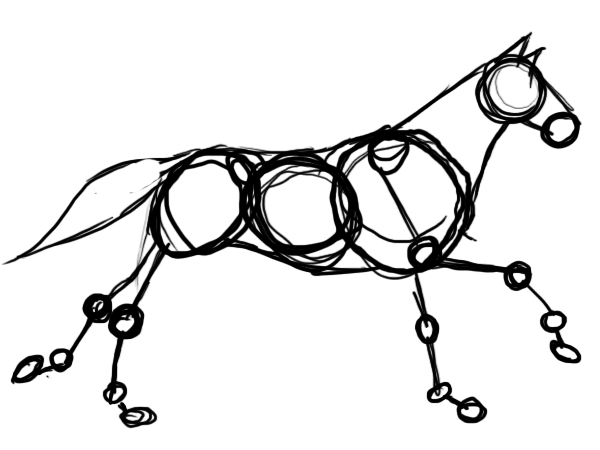 600x450 galloping horse animation test