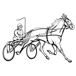 250x250 Trotting Horse Designs For Embroidery Machines