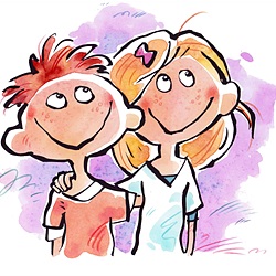 250x250 Cartoon Illustrations