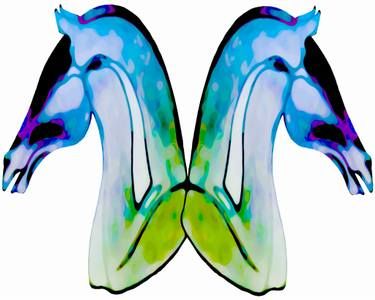 375x300 Horse Heads Horses