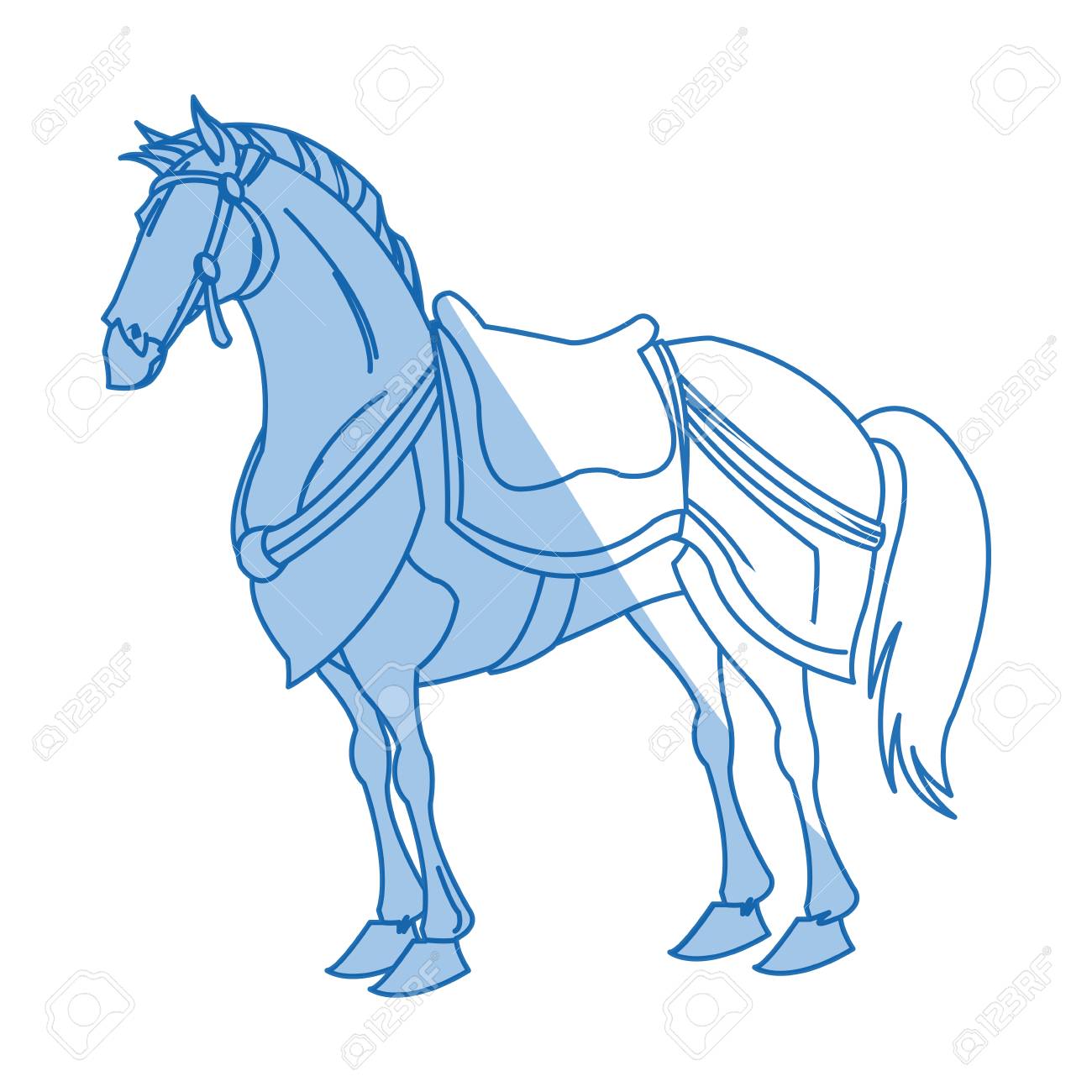 1300x1300 Free Samurai Clipart Horse Drawing, Download Free Clip Art
