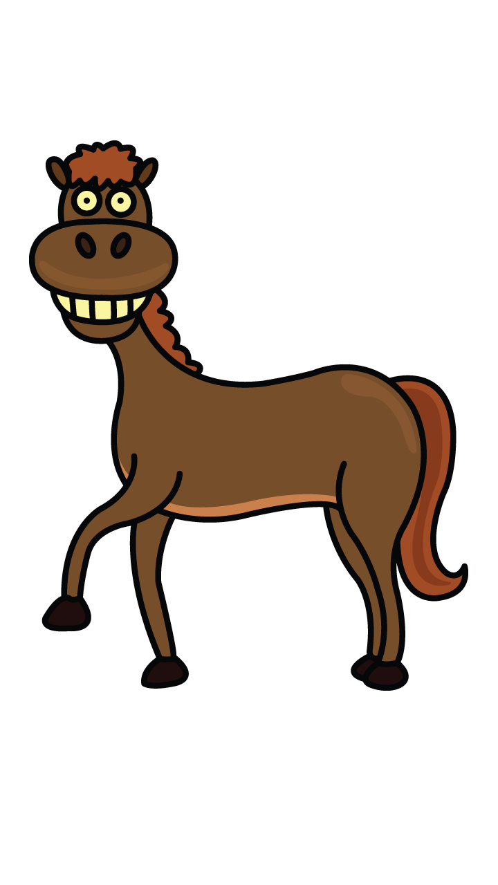 720x1280 Collection Of Free Drawing Kids Horse Download On Ui Ex