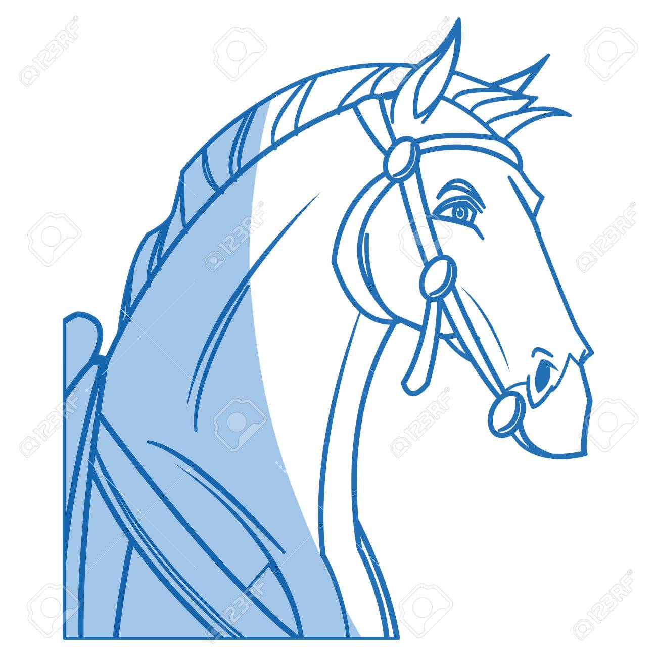 1300x1300 Samurai Clipart Horse Drawing