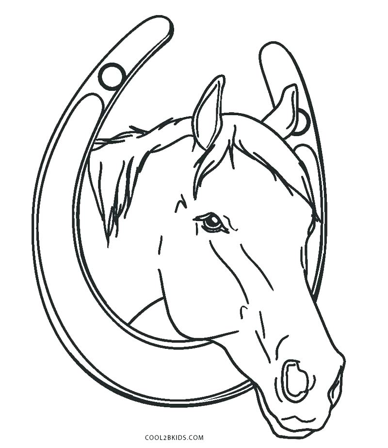 800x922 Horse Coloring Pages To Print For Free Printable Realistic Horse