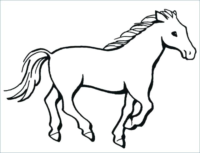 640x489 running horse coloring pages draft horse running