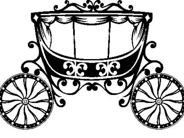 640x480 Horse Drawn Carriage Clipart