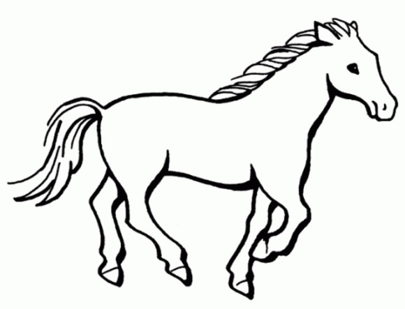 580x443 Horse Drawn Clipart