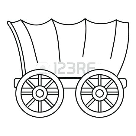 450x450 pioneer wagon clipart horse and covered wagon pioneer covered