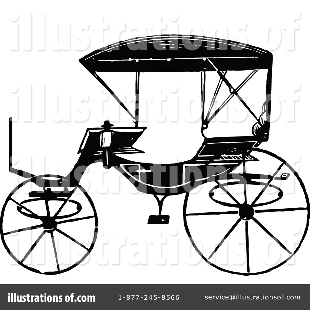 Horse Drawn Carriage Drawing | Free download on ClipArtMag