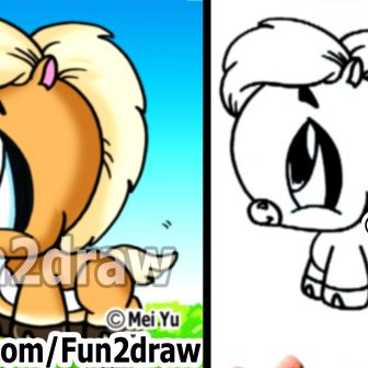 336x336 How To Draw A Horse Eye Easy Video Step