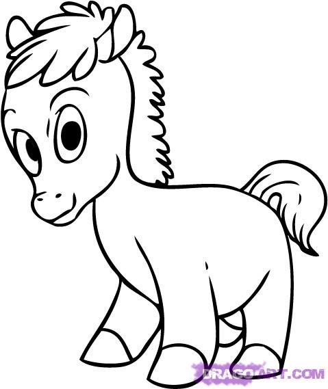 479x569 Cartoon Horse Drawings Image Group
