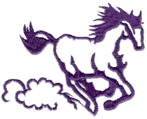500x403 galloping horse embroidery designs, machine embroidery designs