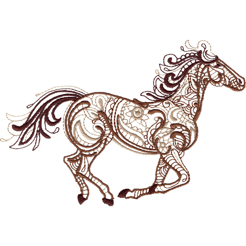 800x800 Horse Galloping