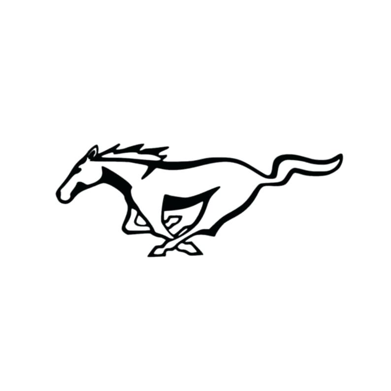 794x794 Mustang Horse Drawing