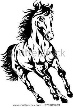 236x349 Horse Head Outline Lovely Stylized Horse Head Decal Approx Tall