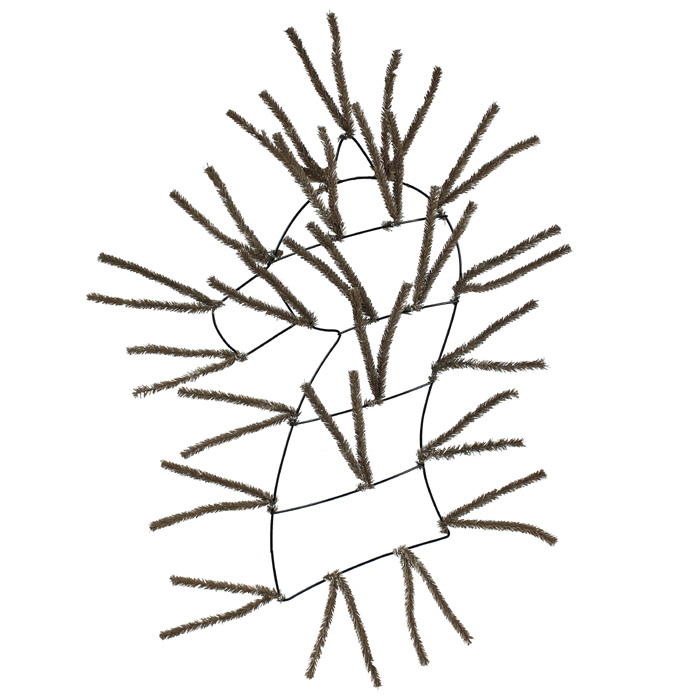 700x700 Horse Head Wreath Form Burlap Trendy Tree