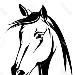 300x300 icon drawing of a horse head with bridle front view gm lazttweet