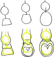 214x225 Draw A Horse Hoof Back View Drawing For Comics
