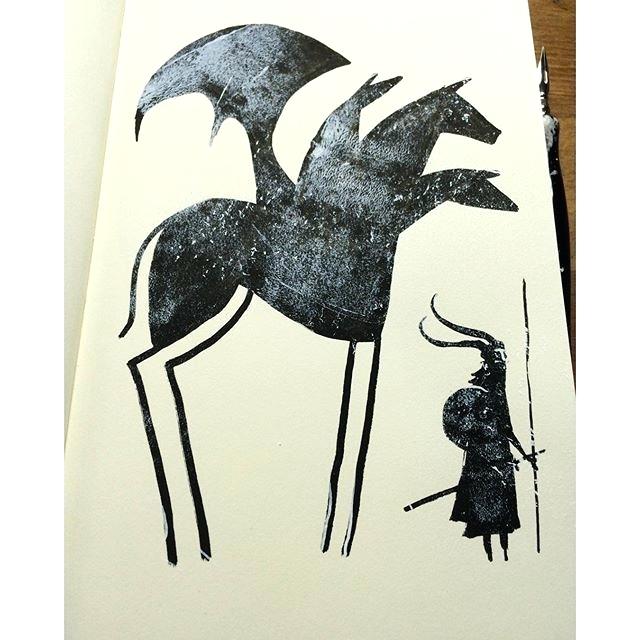 640x640 How To Draw Flying Horse