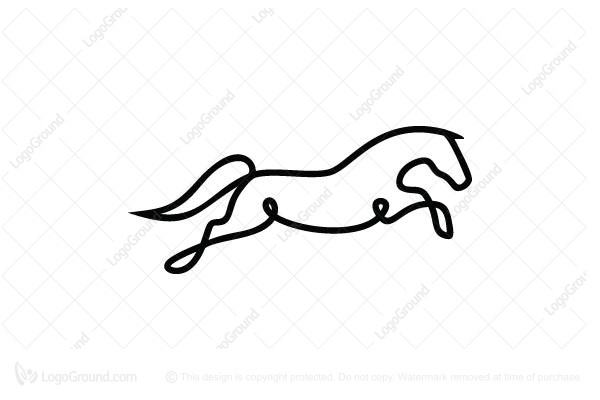 600x400 Jumping Horse Logo