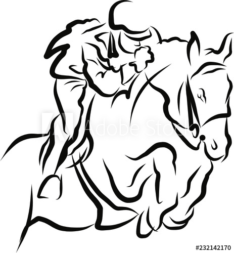 463x500 Young Horseman On Show Jumping Competition Rider With Horse Jump