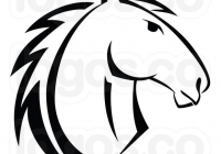 200x140 horse head clipart horse line drawings clip art horse head line