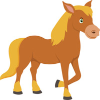 200x199 Free Horse Clipart