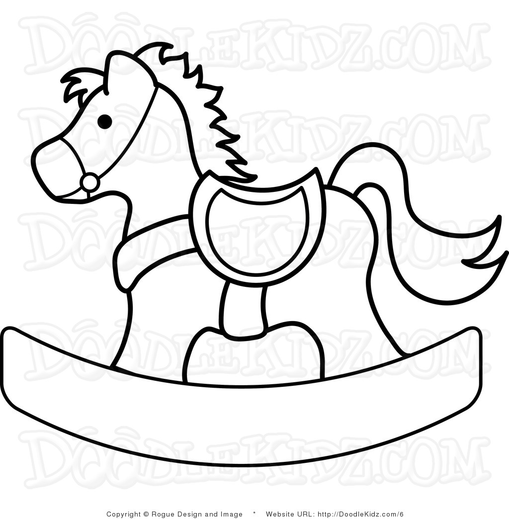 1024x1044 Free Rocking Horse Clipart