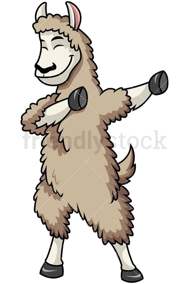 800x1200 Dabbing Llama Cartoon Vector Clipart Addison Cartoon Llama