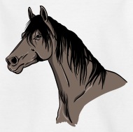 190x189 Horse Portrait Kids' T Shirt Spreadshirt