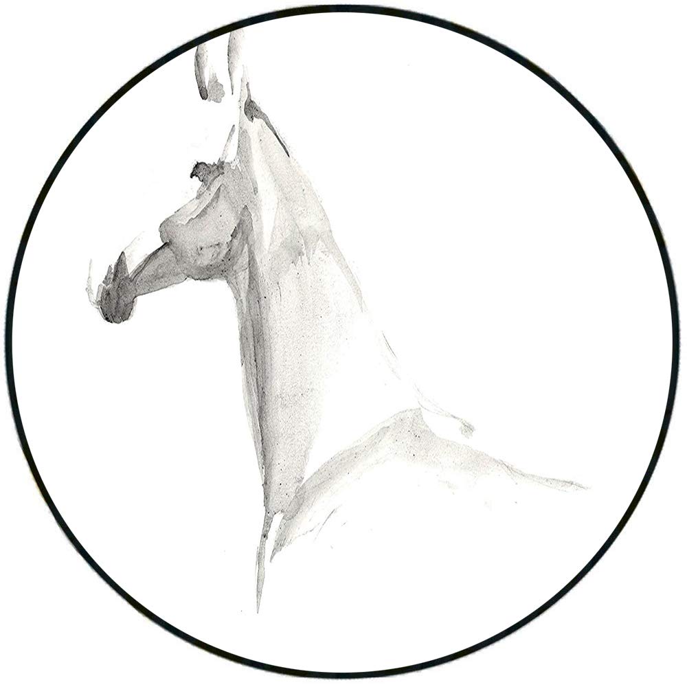 1000x1000 Short Plush Floor Matrug Animal Watercolors Hand