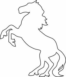 257x300 Hugmyndir Horse Drawings, Horse
