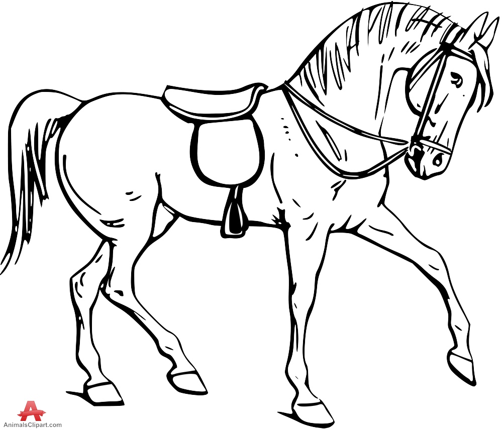 999x856 Simple Clipart Horse