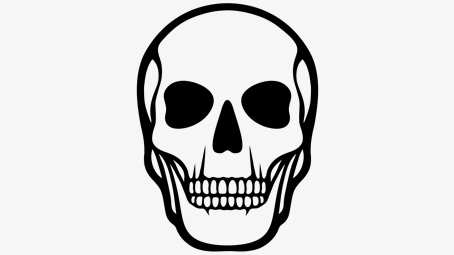 454x255 Best Skeleton Coloring Pages For Your Toddler