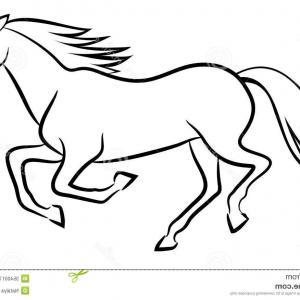 300x300 abstract hand drawn horse vector clipart catchsplace
