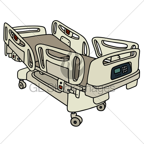 500x500 Hospital Position Bed Gl Stock Images