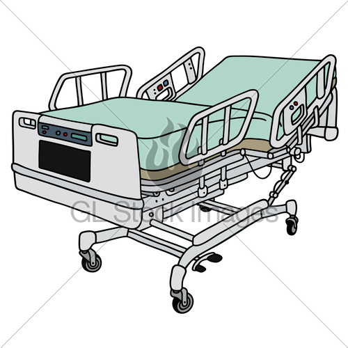 500x500 Position Hospital Bed Gl Stock Images