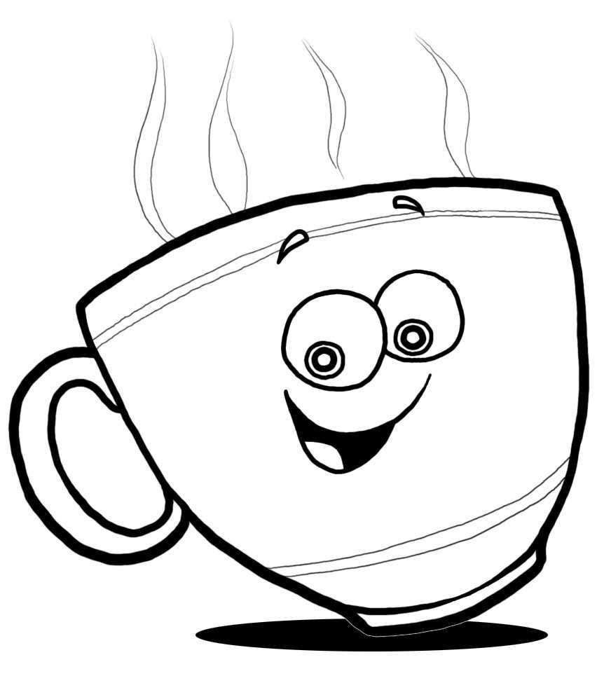 Hot Coffee Drawing | Free download on ClipArtMag