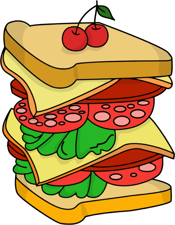 585x750 Hamburger Hot Dog Sandwich Bread Drawing Cc0