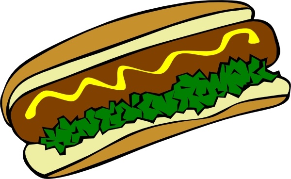 600x369 Hot Dog Clip Art Free Vector In Open Office Drawing
