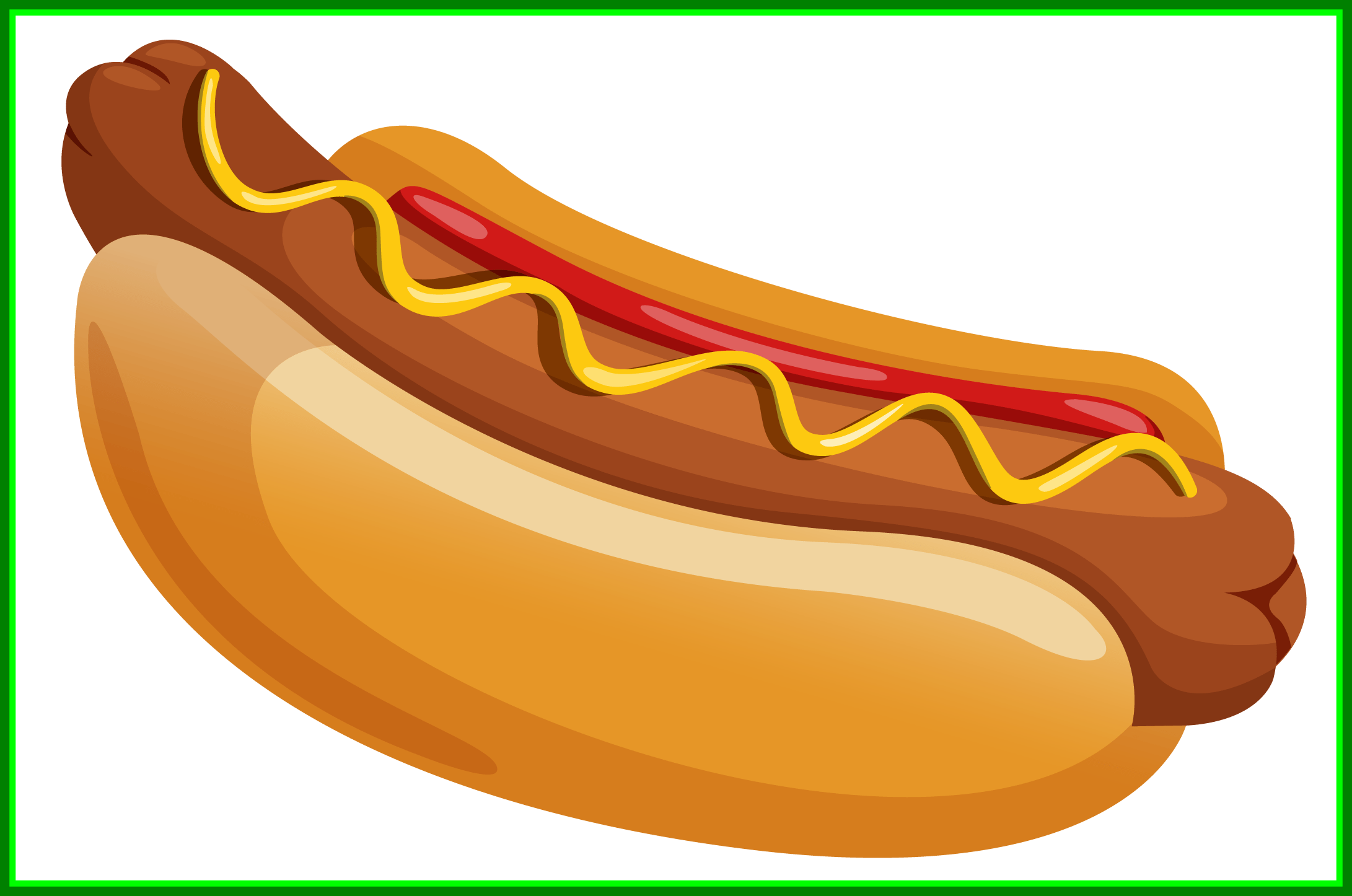 2182x1446 Collection Of Free Fries Drawing Hot Dog Download On Ui Ex