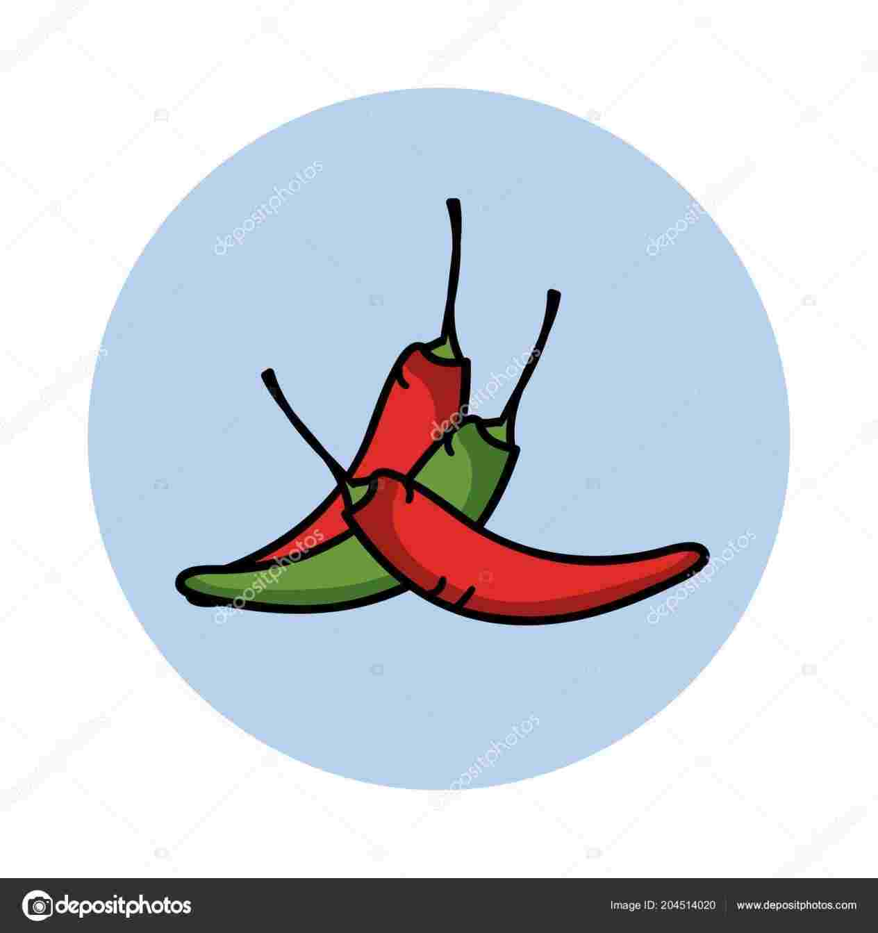 1264x1343 Vector Ez Canvasrhezcanvascom Hand Chili Pepper Cartoon Drawing