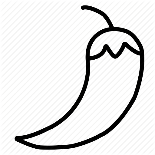 512x512 Chili Drawing Spicy Transparent Png Clipart Free Download