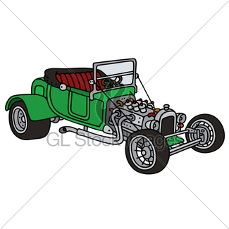 325x325 Red Hot Rod Gl Stock Images