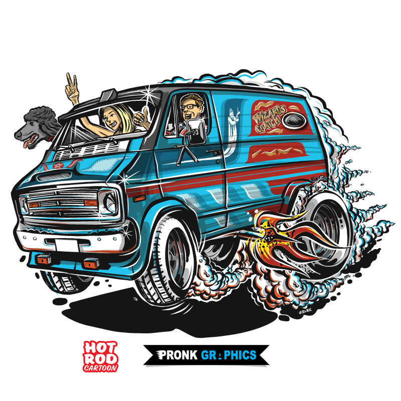 800x800 Vehicle Cartoon Commission