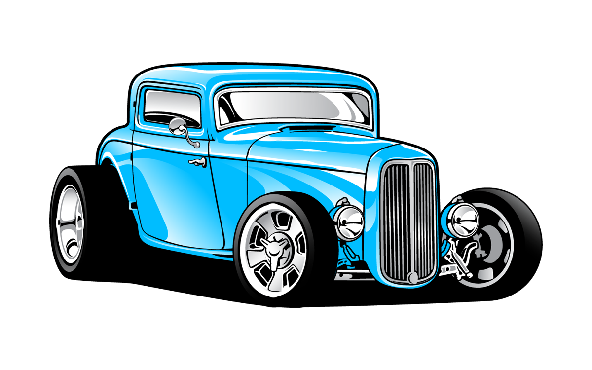 1200x750 Collection Of Free Van Drawing Hot Rod Download On Ui Ex