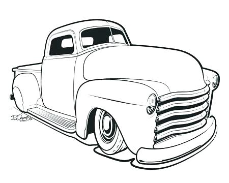 450x360 Custom Car Coloring Pages Hot Rod Coloring Pages Custom Street